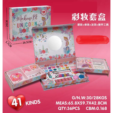 Unicorn Realistic Makeup & Jewellery Set for Girls